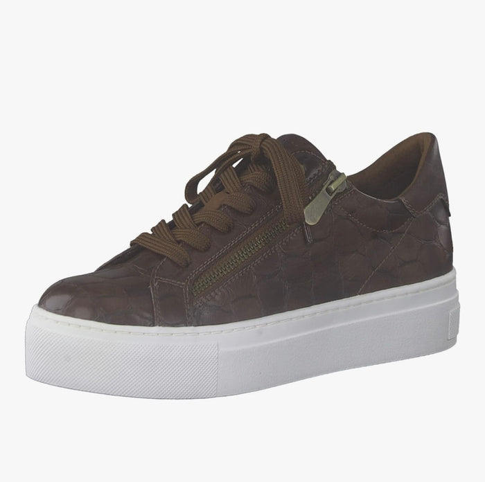 Marco Tozzi 23764 Cognac Chunky Trainers