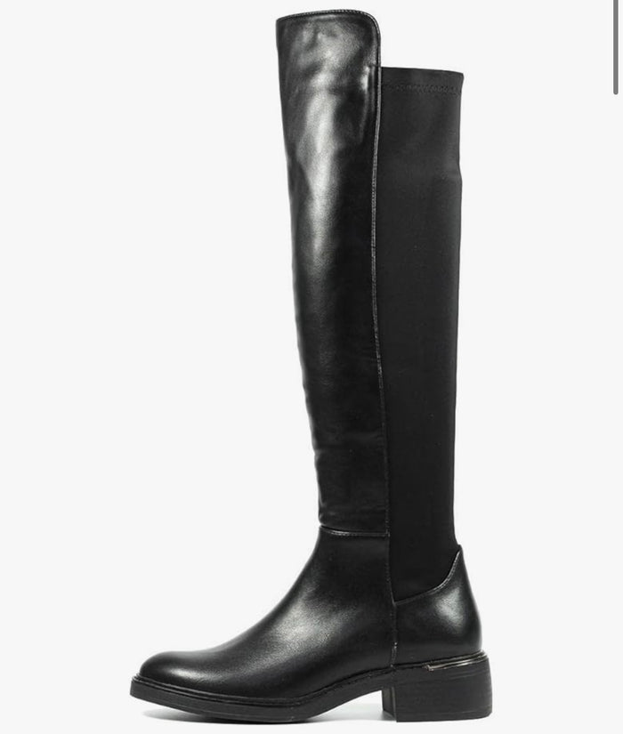 Fremont Black Long Boots