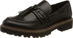 Marco Tozzi Ladies Black Chunky Loafer Flat