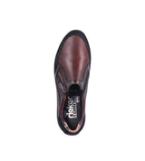 Rieker N1151-90 Ladies Brown Leather/Textile Shoes