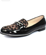 Lunar Antonella Black Patent Loafer’s