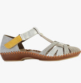 Rieker Women’s T Bar Leather Sandals