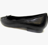 Marco Tozzi 22137 Ladies Black Faux Patent Ballet Pumps