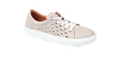 Modella Amber Ladies Stone Leather Trainers