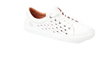 Modella Amber Ladies White Leather Trainers