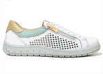 Modella Erin White Leather Trainers