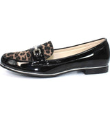 Lunar Antonella Black Patent Loafer’s