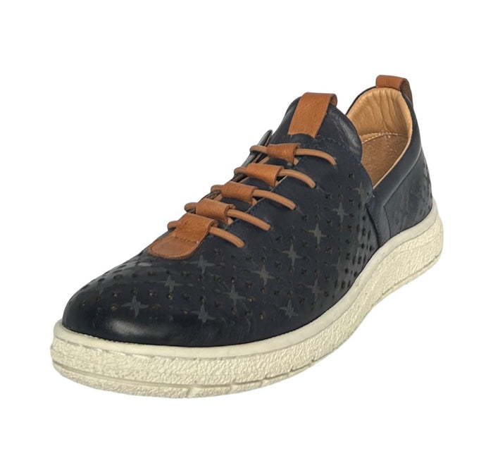 Modella Zara Ladies Navy Leather Shoes