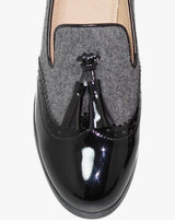 Francine Tassel Pump Grey
