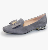 Rutter Ladies Grey Loafers