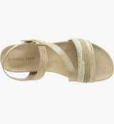Marco Tozzi Ladies Gold Sandals