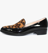 Reegan Ladies Leopard Print Loafers