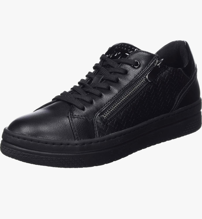 Marco Tozzi Ladies Black Trainers