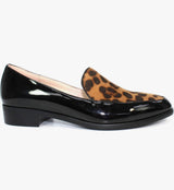 Reegan Ladies Leopard Print Loafers