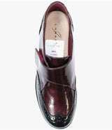 Nell Ladies Burgundy Casual Shoes