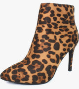 Cheska Ocelot Ladies Heeled Boots