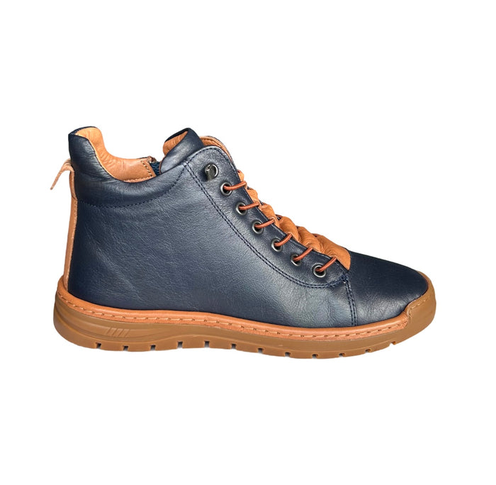 Modella Bristol Ladies Navy Leather Boots