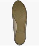 Marco Tozzi 22137 Ladies Rose Structure Ballet Pumps