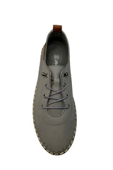 Shoozy Ivy Ladies Grey Leather Shoes