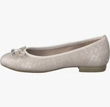 Marco Tozzi 22137 Ladies Rose Structure Ballet Pumps