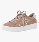 Marco Tozzi 23736 Ladies Nude Sneakers