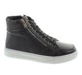 Ladies Abbot Lace Zip Leather Ankle Boots