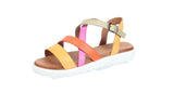 Modella Haven Ladies Rose Multi Leather Crossover Sandals