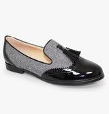 Francine Tassel Pump Grey
