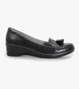 Montana Black Tassle Shoe