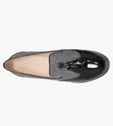 Francine Tassel Pump Grey