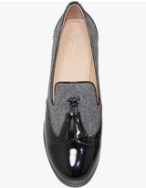 Francine Tassel Pump Grey