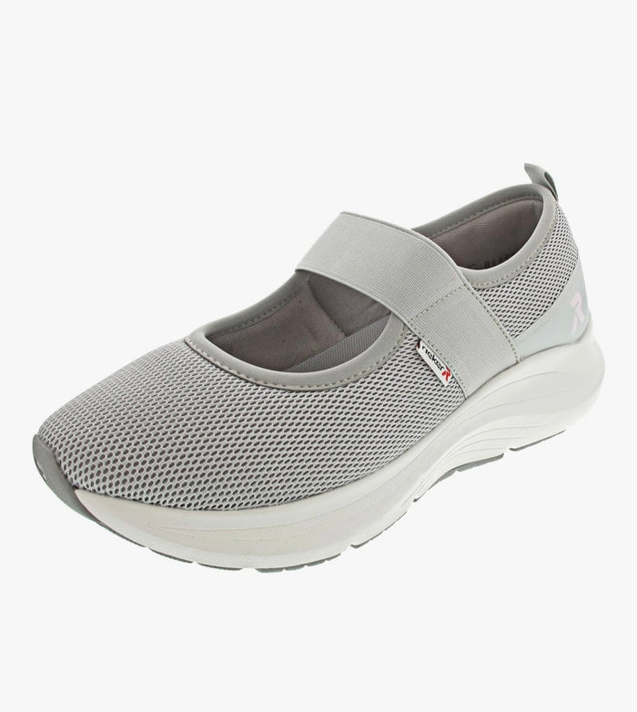 Rieker 42102 Ladies Grey Mary Jane Style Shoes