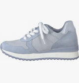 Marco Tozzi 23734 Ladies Light Blue Sneakers