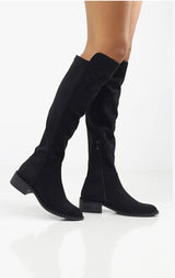 Neptuno Ladies Black Long Boots