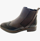 Marco Tozzi 25335 Ladies Mecca Brouge Style Chelsea Boots