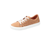 Modella Amber Ladies Tan Leather Trainers