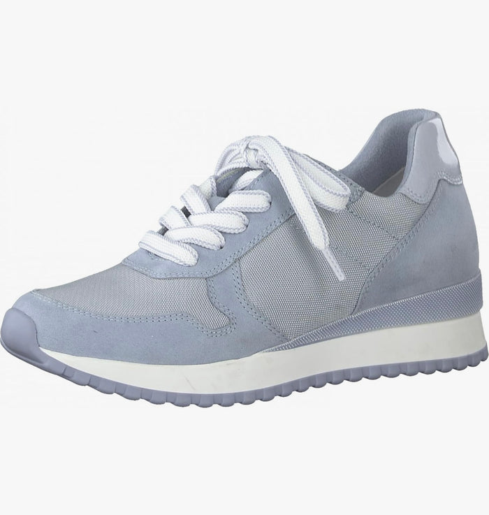 Marco Tozzi 23734 Ladies Light Blue Sneakers