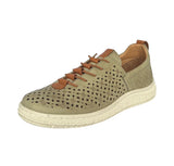 Modella Zara Ladies Khaki Leather Shoes