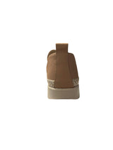 Fiona Ladies Beige Leather Slip on Shoes