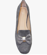 Rutter Ladies Grey Loafers