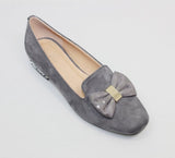 Rutter Ladies Grey Loafers