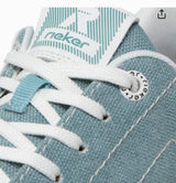 Rieker 41903 Ladies Blue Textile Trainers