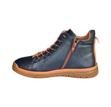 Modella Bristol Ladies Navy Leather Boots