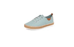 Shoozy Ivy Ladies Mint Leather Shoes