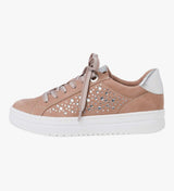Marco Tozzi 23736 Ladies Nude Sneakers