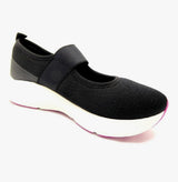 Rieker 42102 Ladies Black Mary Jane Style Shoes