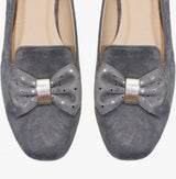 Rutter Ladies Grey Loafers