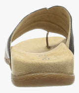 Rieker Ladies Beige multi toe post mule sandals