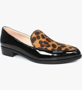 Reegan Ladies Leopard Print Loafers