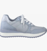 Marco Tozzi 23734 Ladies Light Blue Sneakers